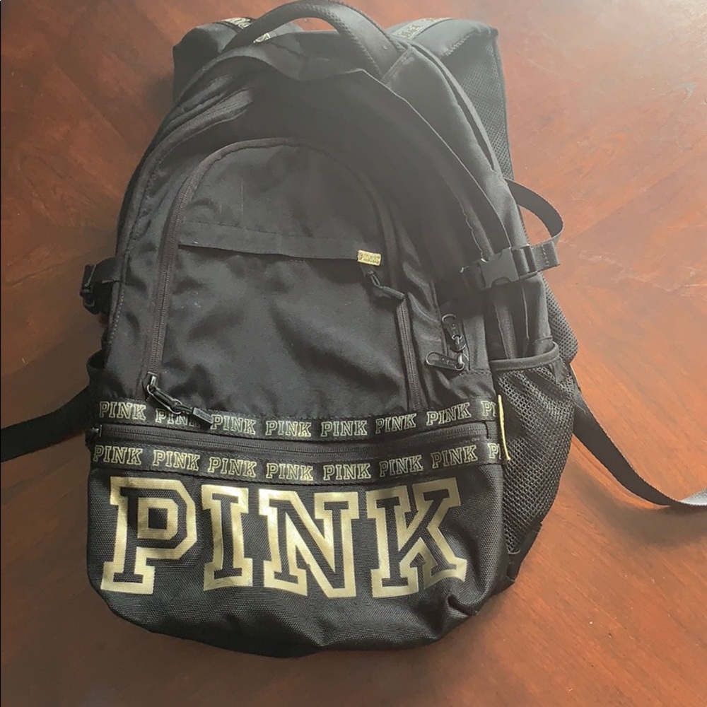 Pink book bag